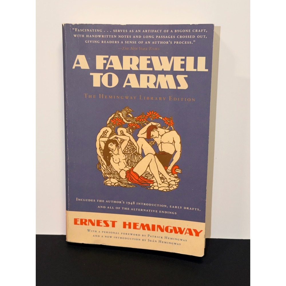 Ernest Hemingway A Farewell to Arms Hemingway Library Edition Paperback Book